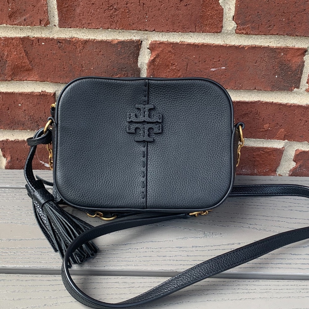 Tory Burch McGraw Leather Camera Bag